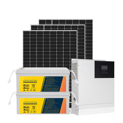 3KW weg Gitter-von der Hauptsonnensystem-Ausrüstung 50HZ 60HZ MPPT 110-250V