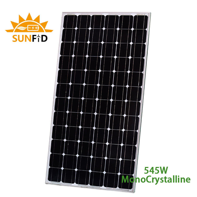 Monokristalliner Sonnenkollektor-Doppelgläser 550W PERC Half Cells