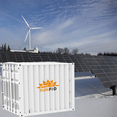 Des Behälter-1MW Handelsbatterie-Speicher-integriertes System Energie-des Akkumulator-ESS