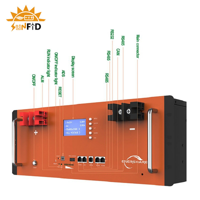 Batterie-Speicher 10kwh 400ah für Sonnenkollektor-Speicher-System der Hauptsonnensystem-Lifepo4 300ah