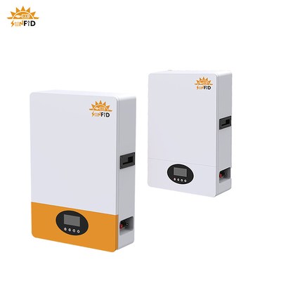 10KWh Heimbatterie-System Lange Zyklusdauer 51.2V LiFePO4 Wandbatterie
