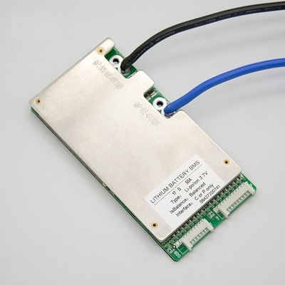 50A BMS For Lithium Ion Battery 17s 60V mit elektrischem Fahrrad Temperaturüberwachungs-PCM-PWB-Schutz-Brett Ebike