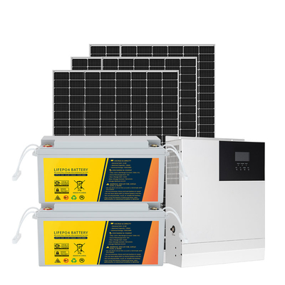6KW 5KW weg Gitter-Solarenergie-System-vom photo-voltaischen Solarenergie-System mit Batterie