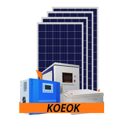 System der Solarenergie-5KW für weg Gitter 48V mit Batterie-täglicher Stromerzeugung