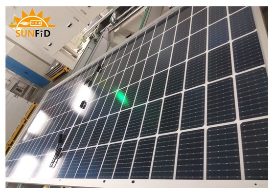 Energie-Speicher-System fertigte monokristalline Bifacial PERC 108 Zellen der Sonnenkollektor-400W besonders an