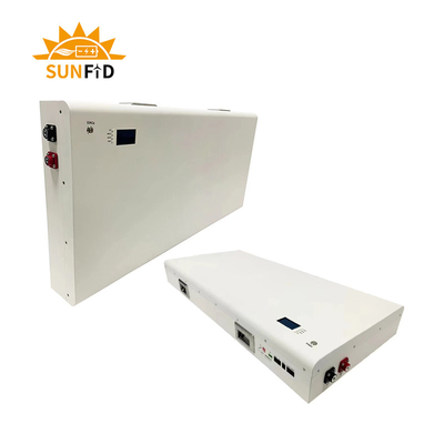 7200WH Ultra Thin Blade Lifepo4 Batterie Powerwall 48V Solar-Haushaltsstromversorgungssystem
