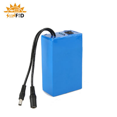 12V 20Ah wiederaufladbarer Lithium-Batteriepack mit anpassbarer Kapazität und über 500 Ladezyklen für Solaranlagen