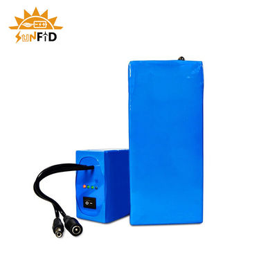 12V 20Ah wiederaufladbarer Lithium-Batteriepack mit anpassbarer Kapazität und über 500 Ladezyklen für Solaranlagen
