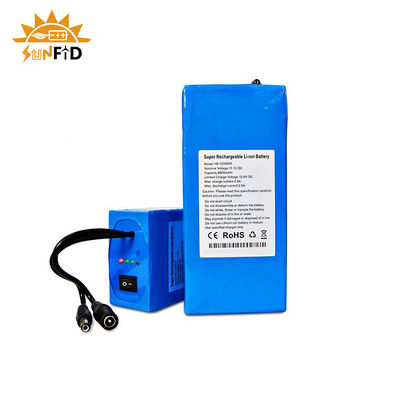 12V 20Ah wiederaufladbarer Lithium-Batteriepack mit anpassbarer Kapazität und über 500 Ladezyklen für Solaranlagen