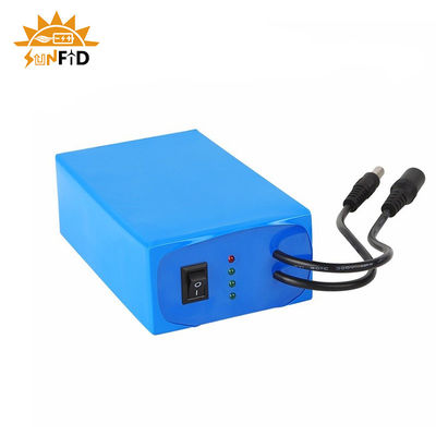 12V 20Ah wiederaufladbarer Lithium-Batteriepack mit anpassbarer Kapazität und über 500 Ladezyklen für Solaranlagen