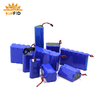 18650 wieder aufladbarer Lithium-Batterie-Satz 3.7V 15.6Ah 1S6P schützte sich