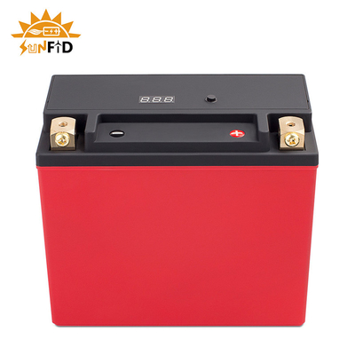 Wieder aufladbare Motorrad-Lithium-Batterie 12V 6ah mit Batterien BMS 7-A Anfangsend