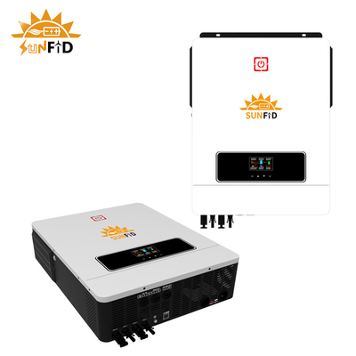 7200W hybrider reiner Sinus-Solarinverter, MPPT-Solarladegerät für Energiespeichersystem