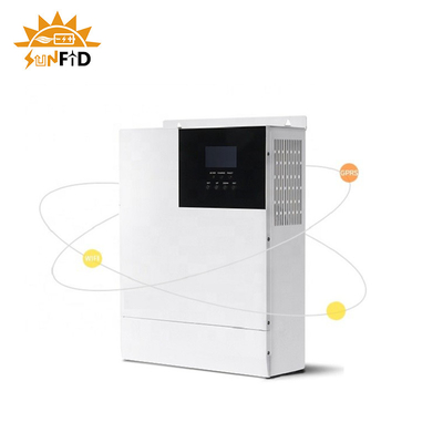 Lithium-Batterie MPPT 3KW Powerwall weg von den Gitter-Solarinvertern mit Solarprüfer des Vorwurfs-60A