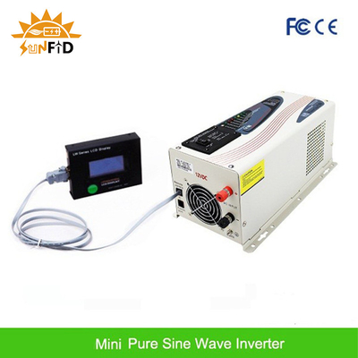 DC 6000W Sinus-Wellenkraft-Inverter 24V 48V 120 240V Wechselstroms zum reinen mit LCD-Anzeige
