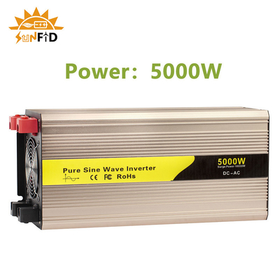 DC zu Wechselstrom 5000 Watt-reiner Sinus-Wellenkraft-Inverter 12V 24V 48V