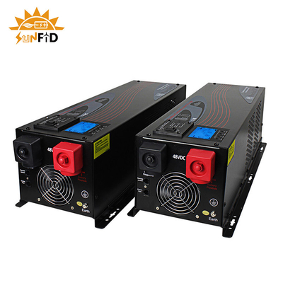 24V 240V 10000 Watt-reiner Sinus-Wellen-Inverter 48V 120V mit Wechselstrom-Ladegerät