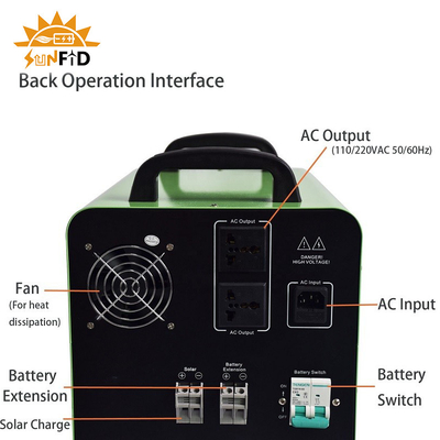 Wieder aufladbares Solargenerator-Lithium Ion Battery 25.6V 78Ah weg vom Gitter-Sonnensystem mit 1kW Haus des Inverter-2kwh