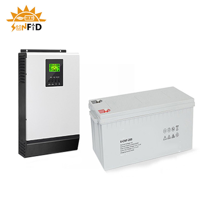 2KW weg vom Gitter-Solarenergie-System für Haupt-Sonnenkollektor-photo-voltaisches System 12V 400Ah