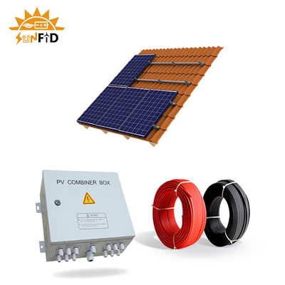 2KW weg vom Gitter-Solarenergie-System für Haupt-Sonnenkollektor-photo-voltaisches System 12V 400Ah