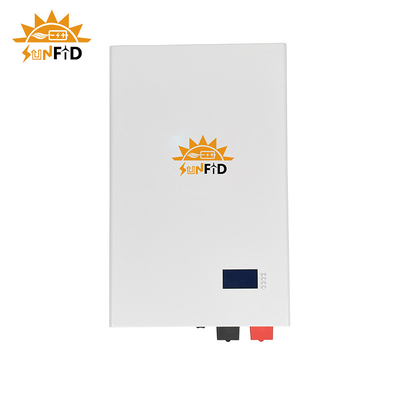 des an der Wand befestigten Hauptlanges Zyklusleben Notstromversorgung durch Batterien-Systems 51.2V 100Ah LiFePO4