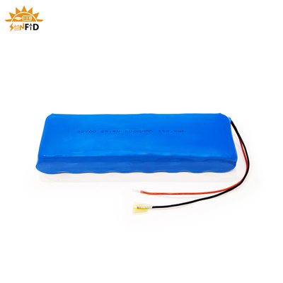 wieder aufladbare Lithium-Batterie-Satz 8S1P Solar-LED 25.6v 6Ah Satz der Batterie-beleuchtend LifePO4