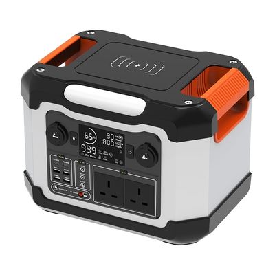 1200W tragbare Powerstation mit 30000mAh Kapazität und kabellosem Ladegerät für Camping