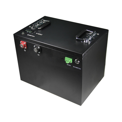 100Ah 48 Volt-Lithium-Batterie für Golfmobil 51.2v 200Ah Lifepo4 mit Bms-Ladegerät