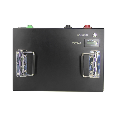100Ah 48 Volt-Lithium-Batterie für Golfmobil 51.2v 200Ah Lifepo4 mit Bms-Ladegerät