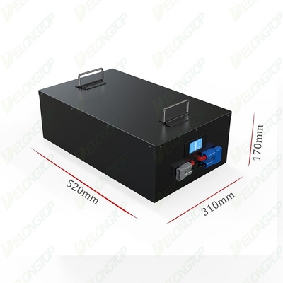 Golfmobil-Lithium-Batterie-Satz 80Ah Lifepo4 48 Volt für Verein-Auto
