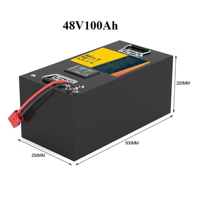 Das 48 Volt-Golfmobil-Lithium-Batterie verpackt 100Ah für EZ-gehen/Verein