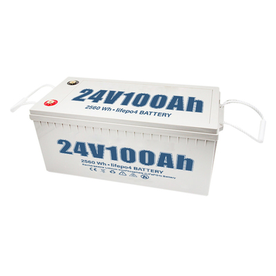 tiefe Zyklus-Lithium-Batterie 100Ah 24V für Sonnensystem-Yacht RV-Auto