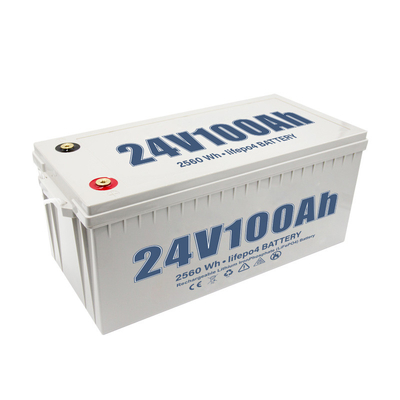 tiefe Zyklus-Lithium-Batterie 100Ah 24V für Sonnensystem-Yacht RV-Auto