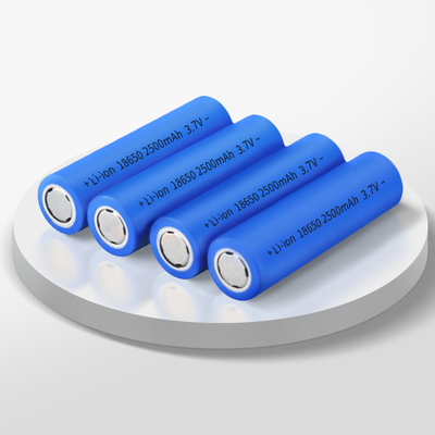Batterie-Zelle 25R wieder aufladbares 3.7V zylinderförmige 18650 2500mAh Lifepo4