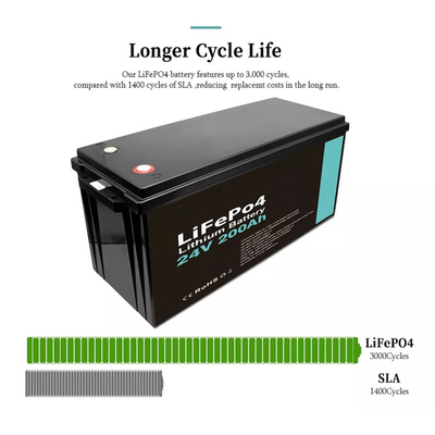 200A Lithium Ion Battery UPS Lifepo4 12V für das CCTV-Monitor-Kampieren