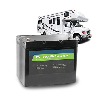 Lithium-Batterie 100Ah Lifepo4 Bluetooth 12.8V Campervan optional