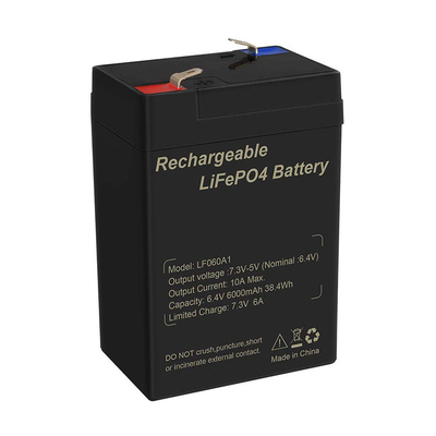 Lithium-Batterie 6Ah Lifepo4 Talentcell des Motorrad-6V wieder aufladbar