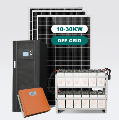 Kreuzung weg vom Gitter-Solarenergie-System 3KW 5KW 8KW 10KW mit Batterien