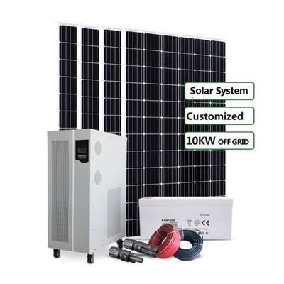 Kreuzung weg vom Gitter-Solarenergie-System 3KW 5KW 8KW 10KW mit Batterien