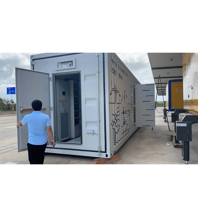 0.5MW auf Gitter weg dem Behälter Lifepo4 IP65 von des Gitter-Sonnensystem-1MWH ESS im Freien